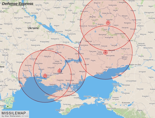 Дальність ураження атакамс 165 км