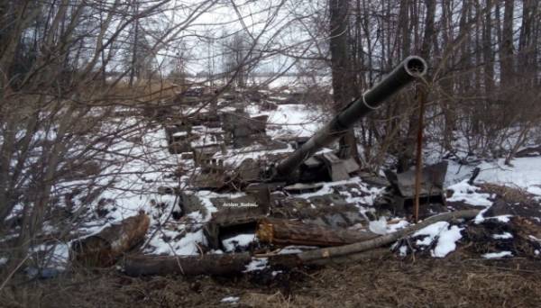 Артилеристи показали, як знищили дві гаубиці й танк росіян