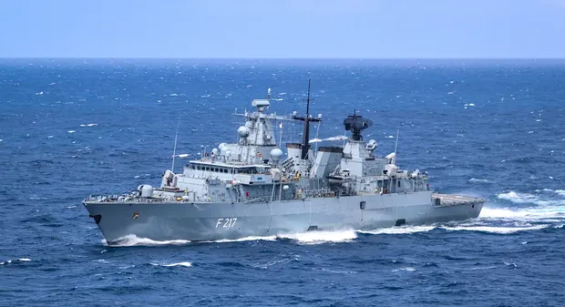 У Балтійському морі російський есмінець переслідував німецький фрегат