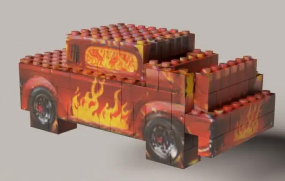 LegoGPT створює макети деталей для різних фігурок