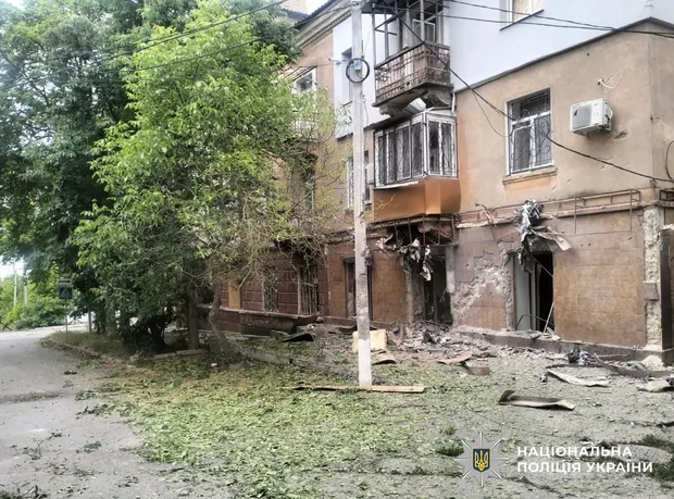 Росія скинула вибухівку з дрона на Берислав: двоє людей загинули