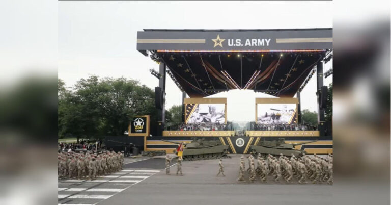 Парад на тлі протестів: як американці “привітали” президента Трампа з 79-річчям