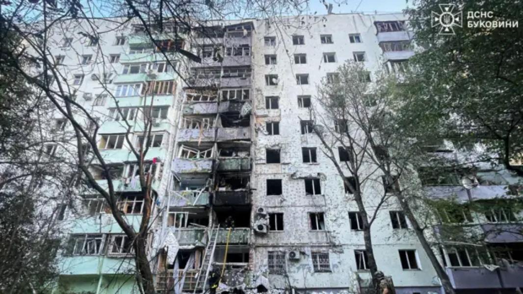 Руйнування у Чернівцях