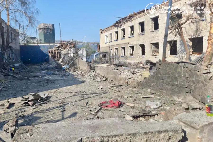 Удар РФ по колонії на Запоріжжі. Омбудсмен терміново звернувся до влади