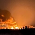 Атака українських дронів призупинила роботу Рязанського НПЗ