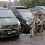 На Полтавщині цивільні заблокували авто з мобілізованими: частина втекла