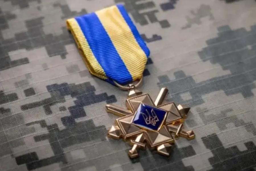 «Хрест бойових заслуг» стане однією з найвагоміших нагород: проєкт закону