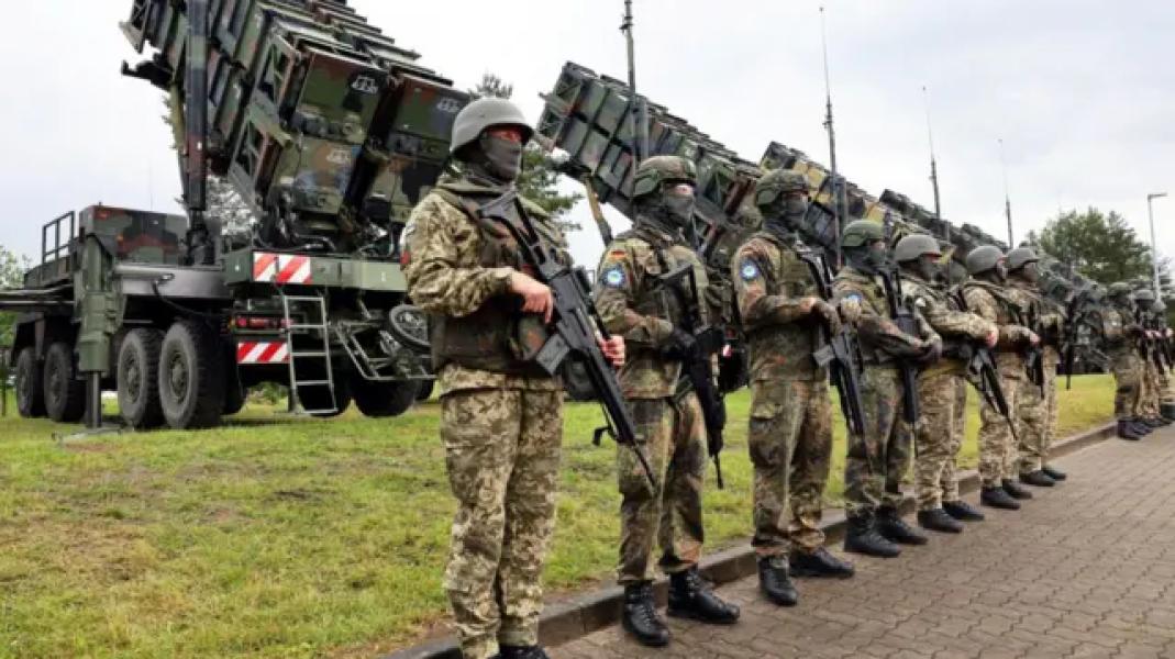 Тренування українських військових на ЗРК Patriot