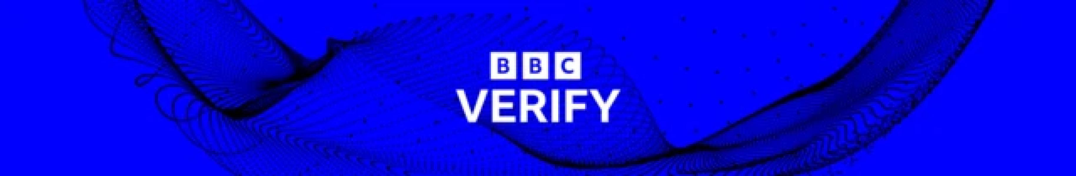 The BBC Verify banner