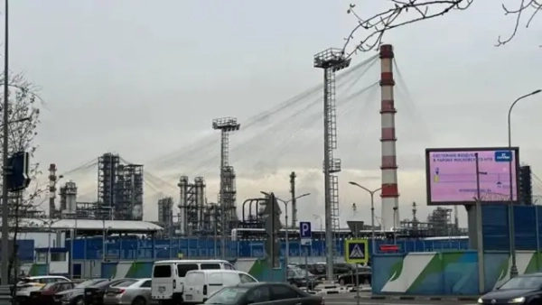 Антидронові сітки на нафтопереробному заводі в Підмосков&#x27;ї
