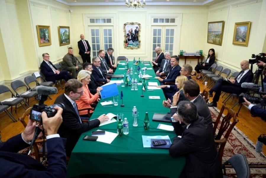 Зеленський скоординував позиції з європейськими лідерами перед зустріччю в Білому домі