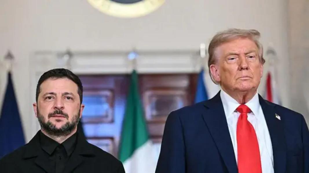 Володимир Зеленський та Дональд Трамп