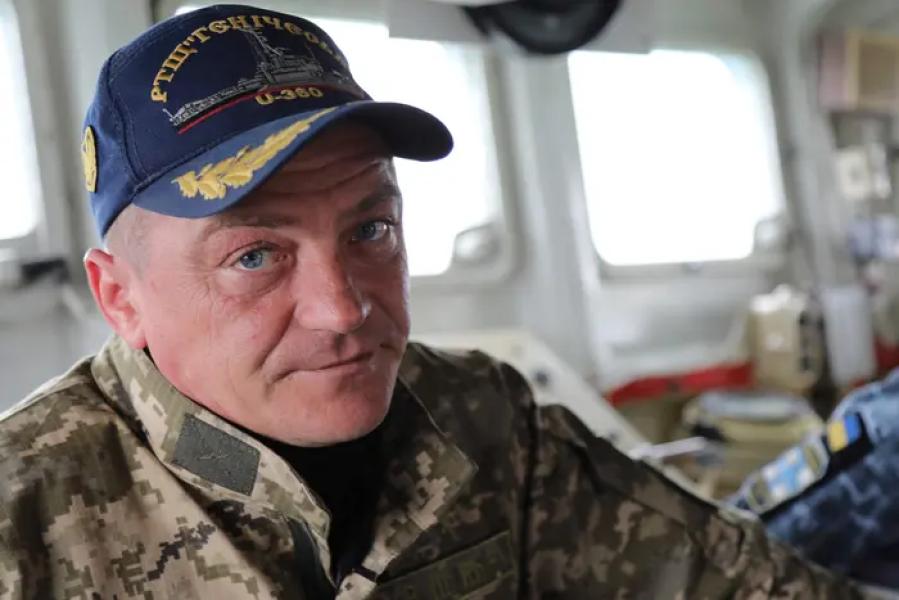 З полону повернувся екскомандир знищеного мінного тральщика «Генічеськ» Бойчук
