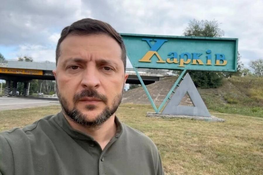 Зеленський скликає Ставку за підсумками візиту на Харківщину