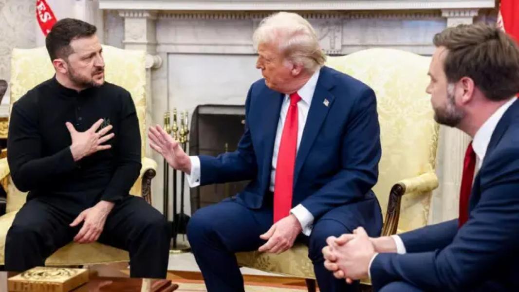 Зеленський і Трамп сваряться в Овальному кабінеті