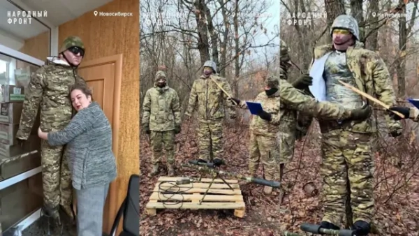 Цей манекен російського виробництва імітує тепло, яке випромінює людське тіло