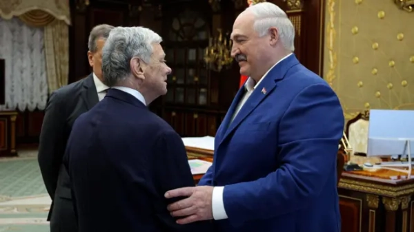 Джон Коул і Олександр Лукашенко