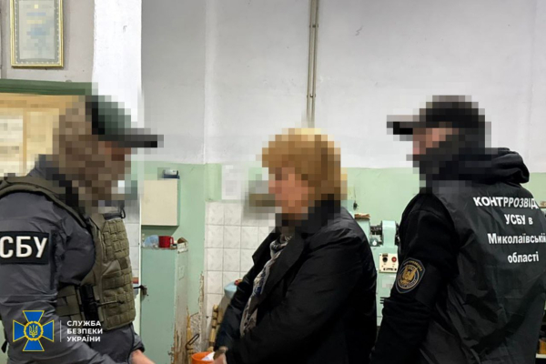 Лаборантка на військовому заводі шпигувала на росіян. Фото СБУ