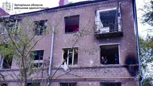 Наслідки удару по Запоріжжю, 10 жовтня 2025