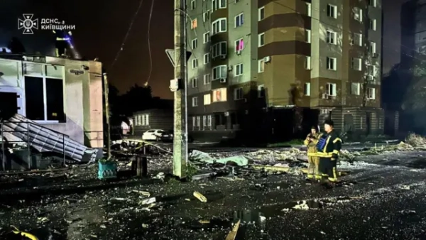 Наслідки удару по Київщині, 10 жовтня 2025