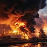 Виробляє паливо для надзвукових літаків. Безпілотники ГУР атакували Новокуйбишевський НПЗ…
