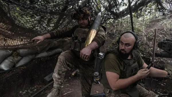 Українські військові на Покровському напрямку