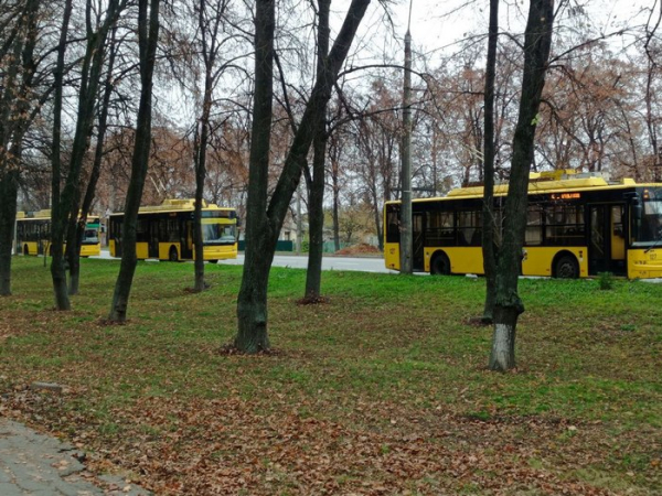 У Полтаві стали тролейбуси