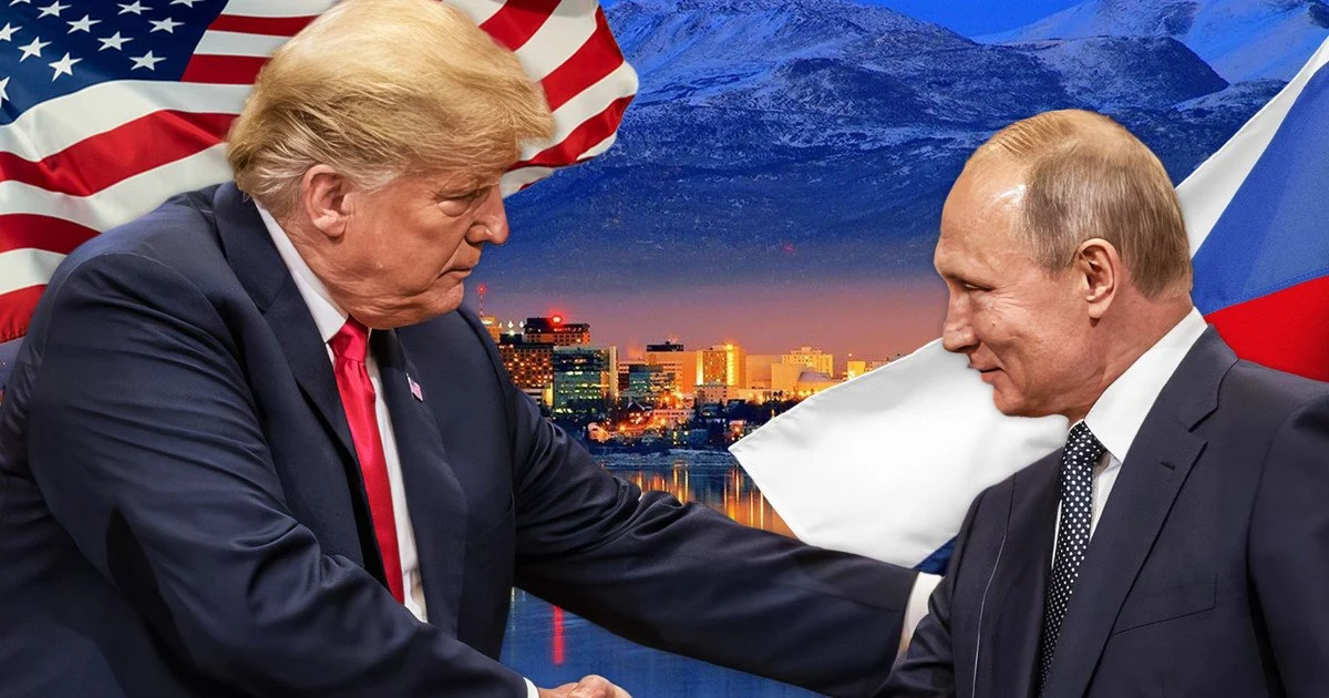 Donald Trump and Volodymyr Putin