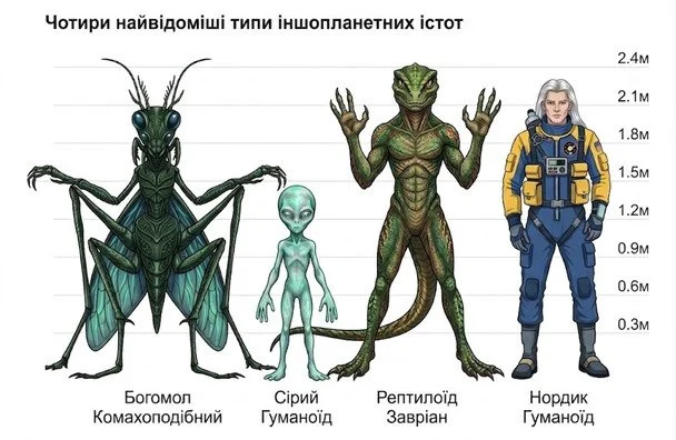 США 80 років тримали в таємниці існування позаземних цивілізацій: фізик ЦРУ розкрив інформацію про 4 типи інопланетян 2
