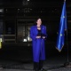 Монумент «Батьківщина-мати» прикрасили у кольори прапора ЄС з нагоди Дня Європи 10