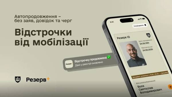 Понад дев'ять із десяти відстрочок від мобілізації продовжуються автоматично, за даними Міноборони. 4