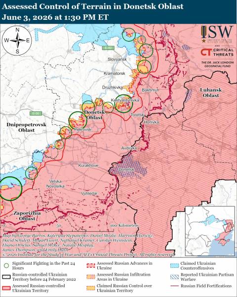 Окупаційні війська прагнуть захопити Лиман та просунутися до інших міст: аналіз бойових дій та карти від ISW 17
