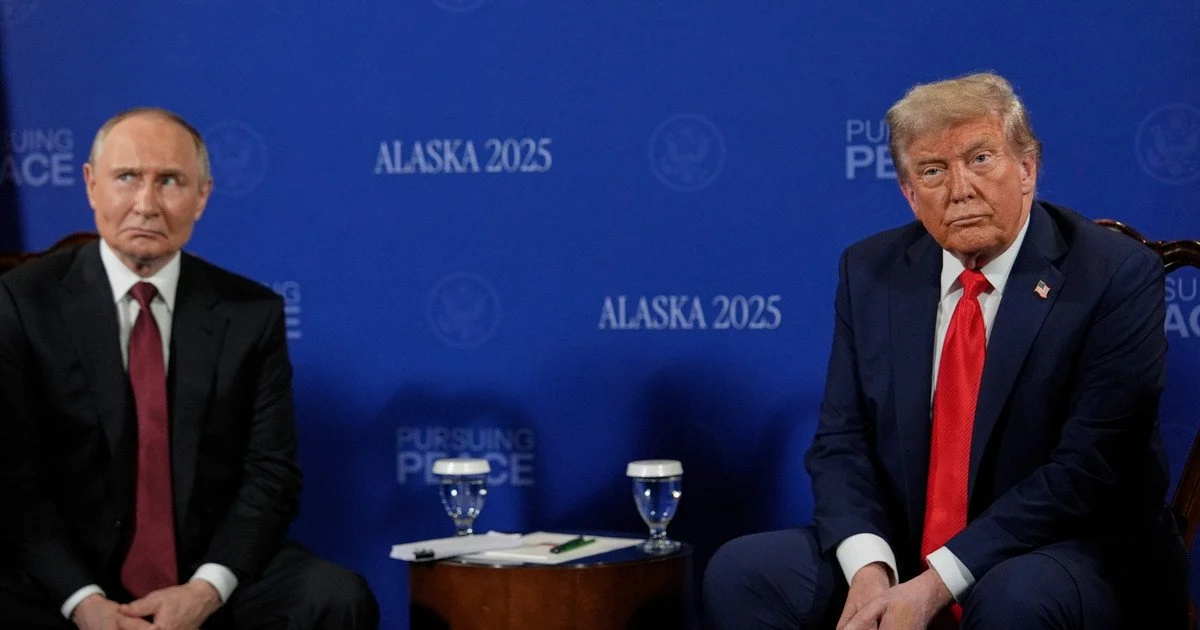 Volodymyr Putin and Donald Trump