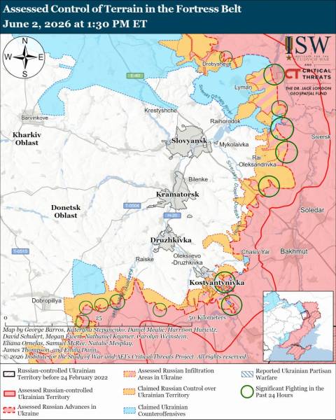 Українські захисники завдають значних втрат російським загарбникам, які не можуть досягти жодного просування на фронті: аналіз ISW 13
