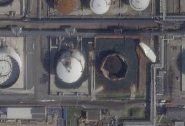 Московський нафтопереробний завод зупинив роботу: опубліковано супутникові фотографії 11 Московський нафтопереробний завод зупинив роботу: опубліковано супутникові фотографії 11