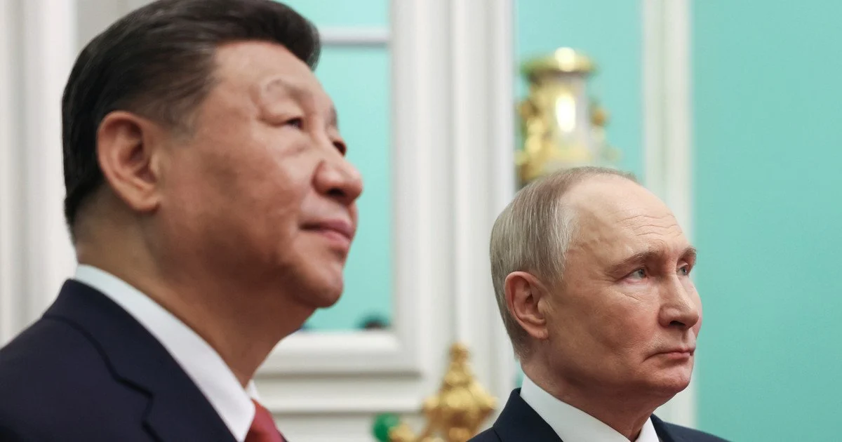 Xi Jinping and Vladimir Putin