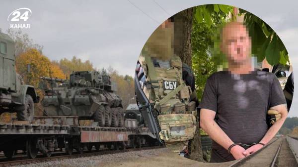 Колишній співробітник Укрзалізниці забезпечував охорону російських військових потягів під час перебування Херсонщини під окупацією. 15