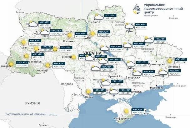 Краще залишатися вдома: Україну очікує африканська спека, синоптики попереджають про критичні дні (фото) 4 / © Укргідрометцентр