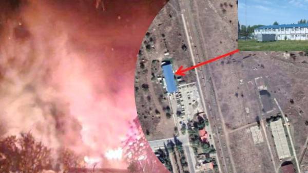 Чотири пожежі спалахнули в Криму після нападу: у будівлі ФСБ, поблизу кордону, на Таврійській ТЕС та у Феодосії. 1 Чотири пожежі спалахнули в Криму після нападу: у будівлі ФСБ, поблизу кордону, на Таврійській ТЕС та у Феодосії. 1
