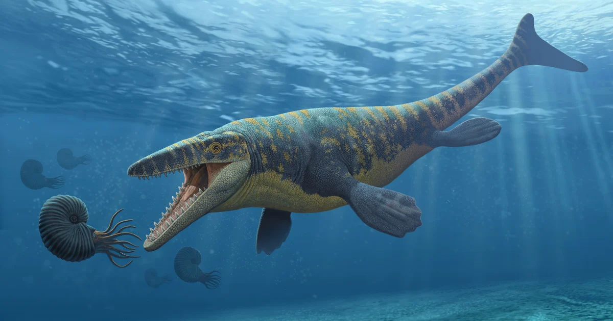 Тилозавр. Зображення discoverfossils Тилозавр. Зображення discoverfossils