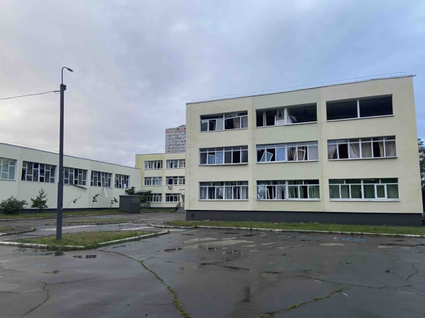 Київ, обстріл 15 червня – кількість зруйнованих освітніх закладів 7 Київ, обстріл 15 червня – кількість зруйнованих освітніх закладів 7