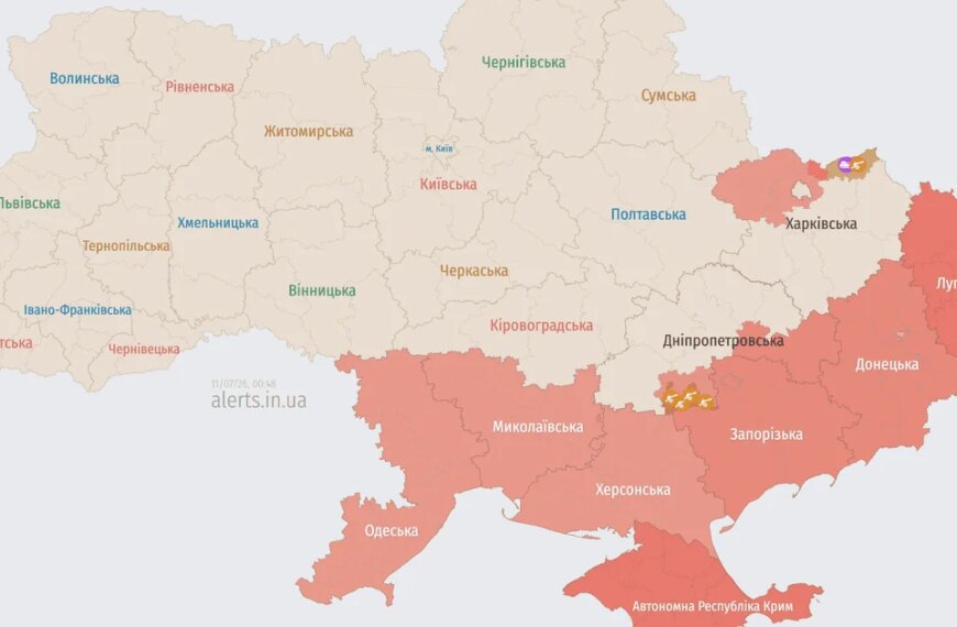 ПОРТАЛ новин 51 Російські ударні безпілотники атакують Україну: напрямок польоту