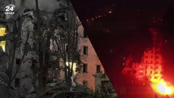 Російські сили вдарили по житловій будівлі в столиці України, спричинивши руйнування кількох поверхів. 20