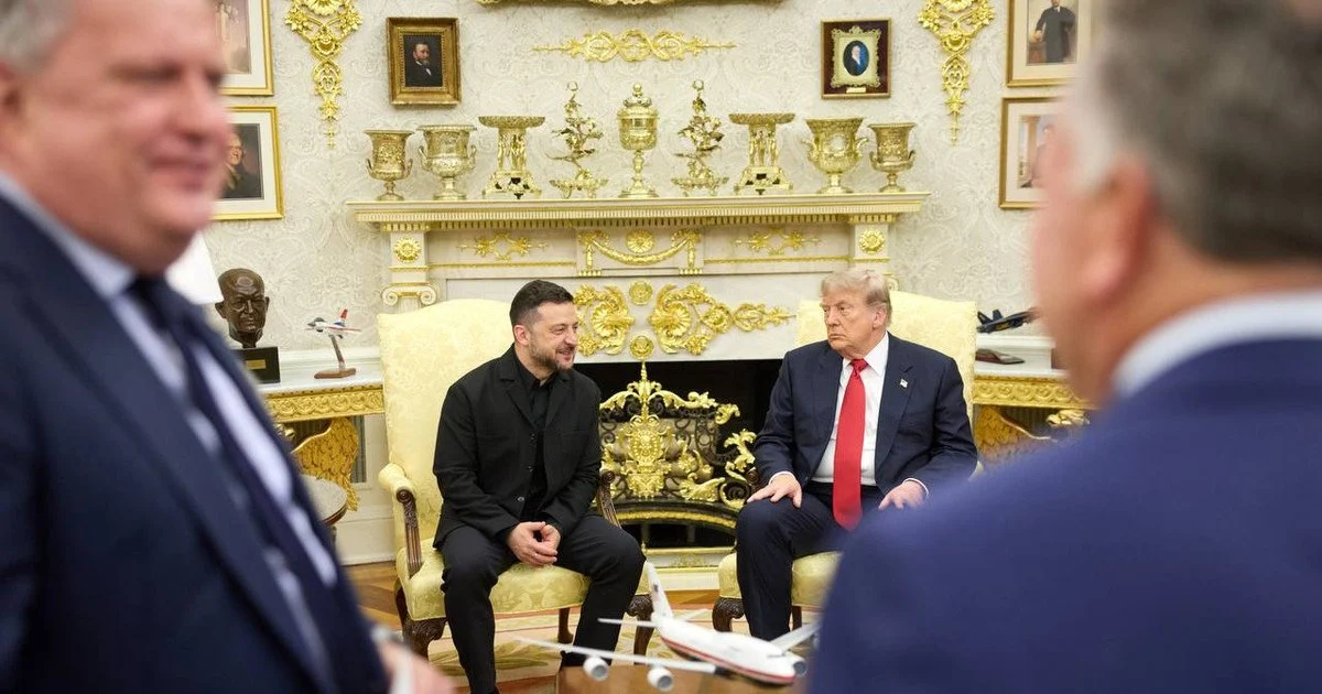 Володимир Зеленський та Дональд Трамп