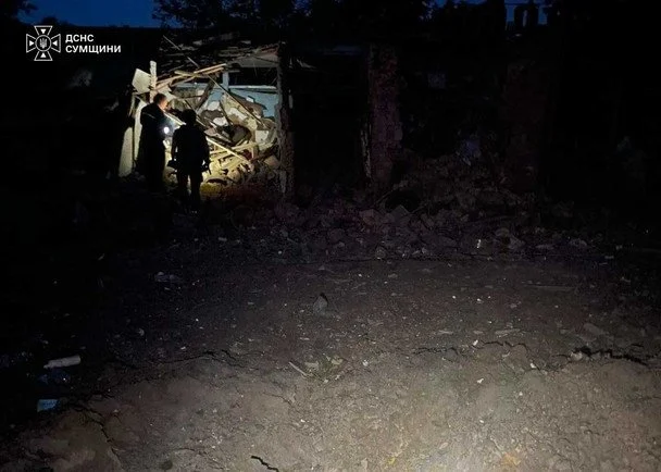 Наслідки комбінованого удару по Сумах / © ДСНС