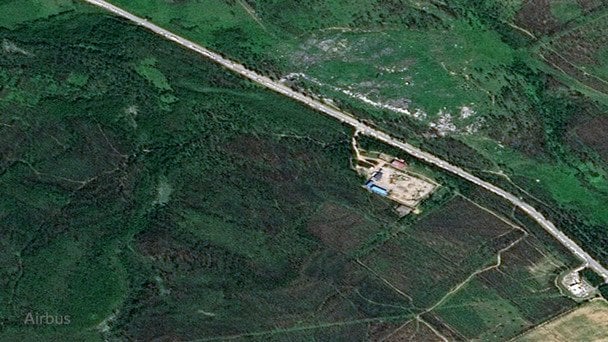 Російські черги за бензином помітні з космосу: фото із супутника 2