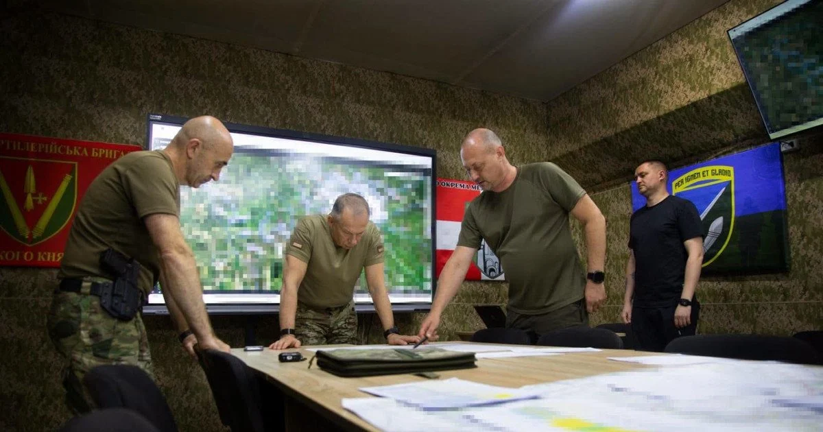 Сирський прибув на Костянтинівський напрямок Сирський прибув на Костянтинівський напрямок