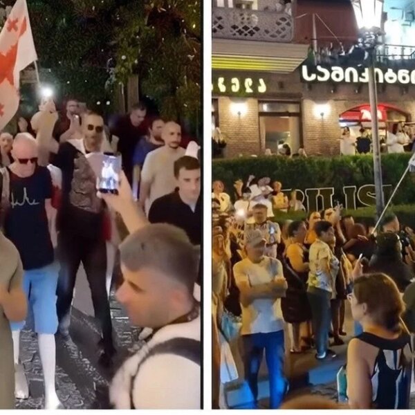 Грузія: протести після затримання чоловіка, який напав на росіянку (“Путін – х**ло”)