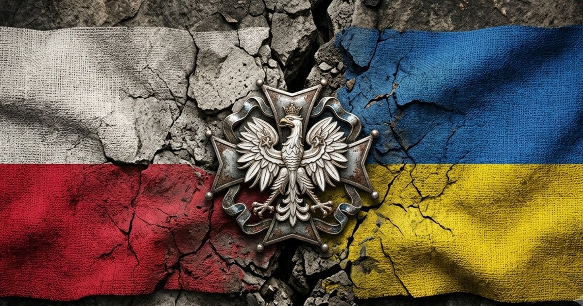 Прапори України та Польщі