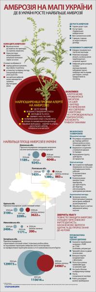 Український kondisi: Амброзія на карті України 4